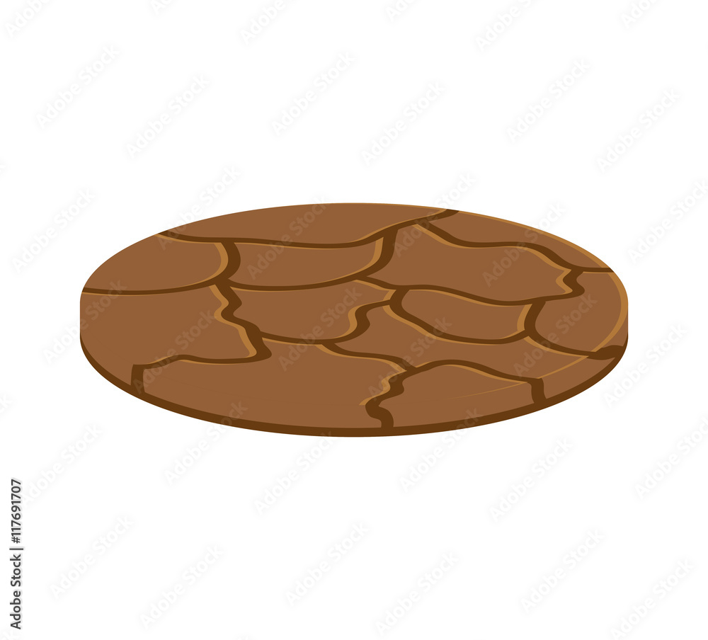 desert sand piece nature icon. Isolated and flat illustration. Vector graphic desert sand piece nature icon. Isolated and flat illustration. Vector graphic