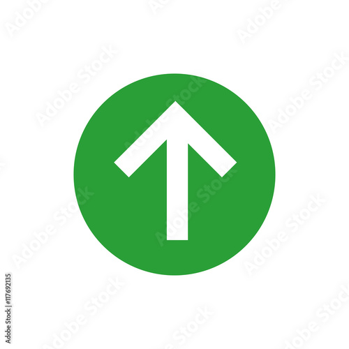 arrow button direction infographic symbol icon. Isolated and flat illustration. Vector graphic