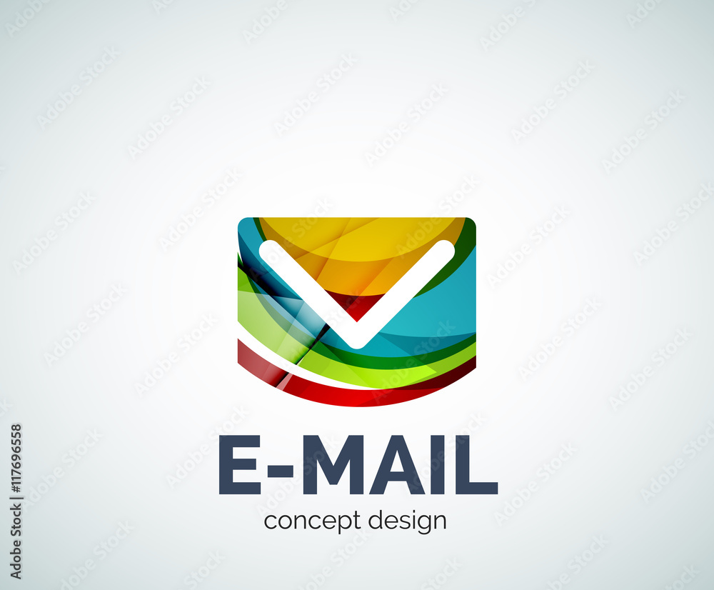 E-mail logo business branding icon