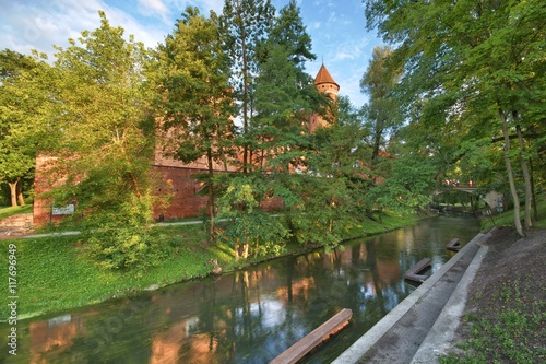 Castle in Olsztyn