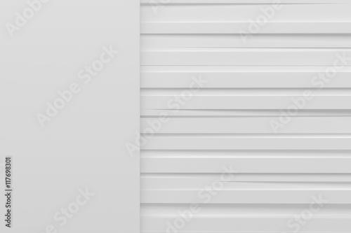 white line horizontal sider background 3d render with copy spcae photo