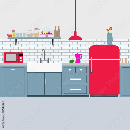 Retro kitchen