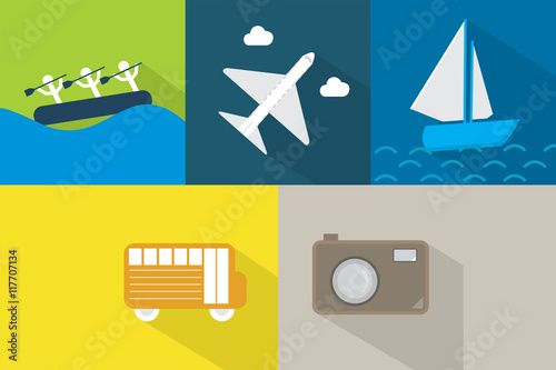 Travel Icons Set