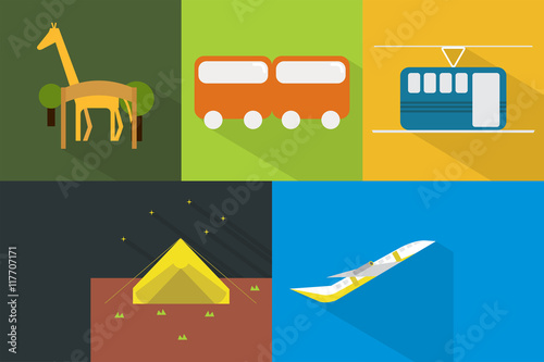 Travel Icons Set
