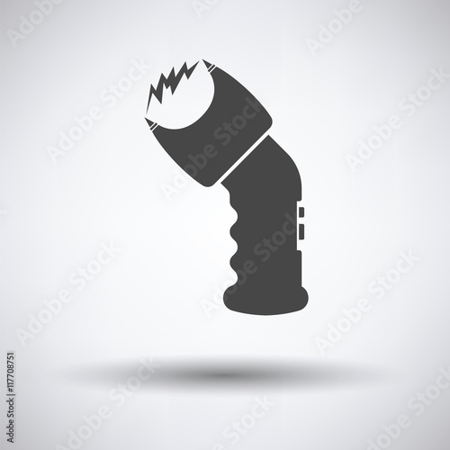 Police stun gun icon