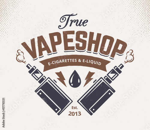 Vape Shop Emblem
