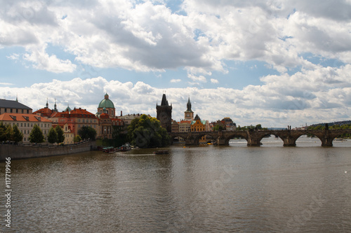 Prague, Charles Bridge and Old Townl. Czech
