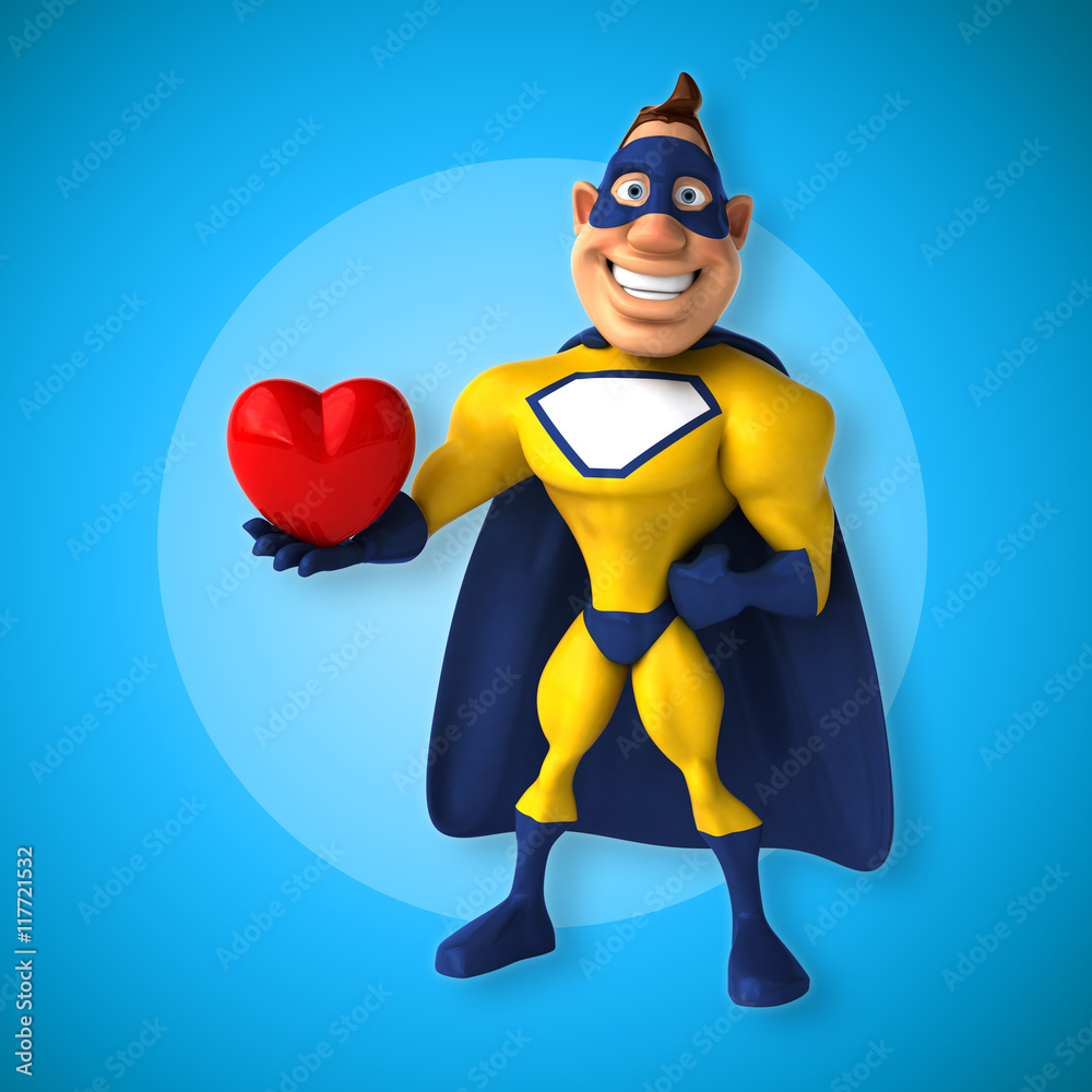 Fun superhero Fun superhero