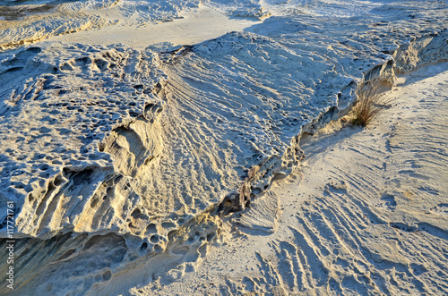 Shapes and patterns of weathered Sydney  Hawkesbury  sandstone on the New South Wales coast