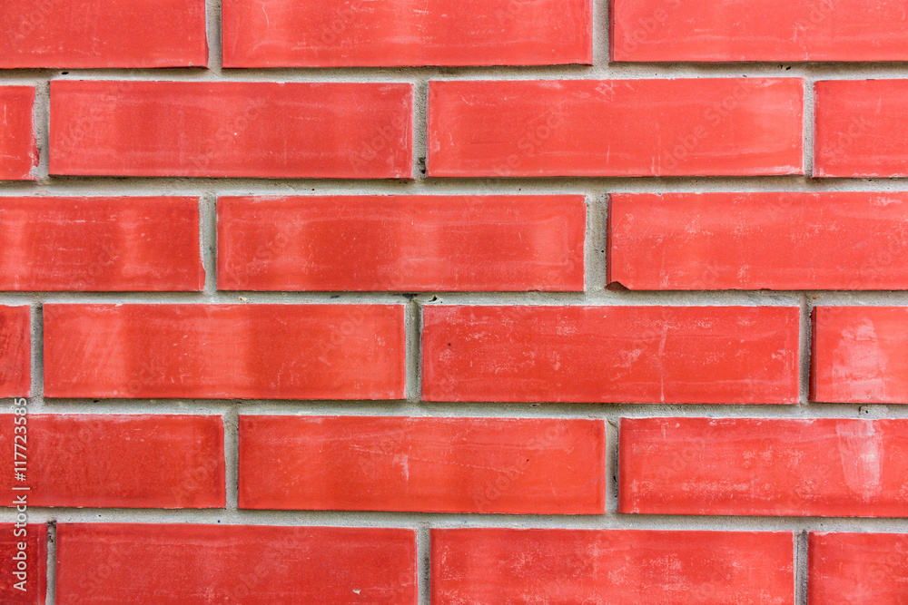 Obraz premium New red brick