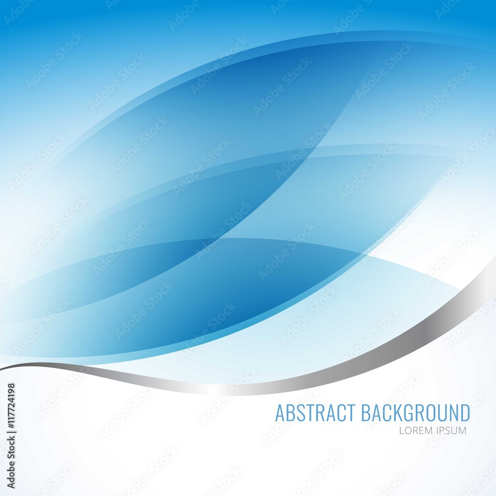 Abstract background with blue waves Abstract background with blue waves
