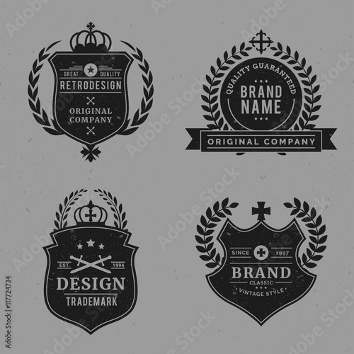 Retro shields