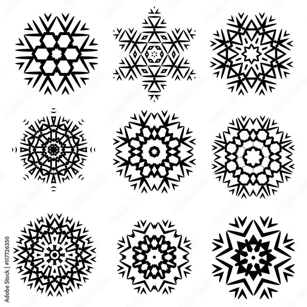 Hipster Snowflake Hipster Snowflake