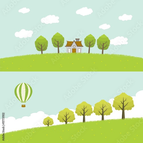 Green landscapes