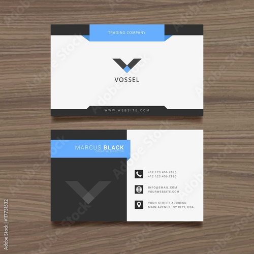 Business card design