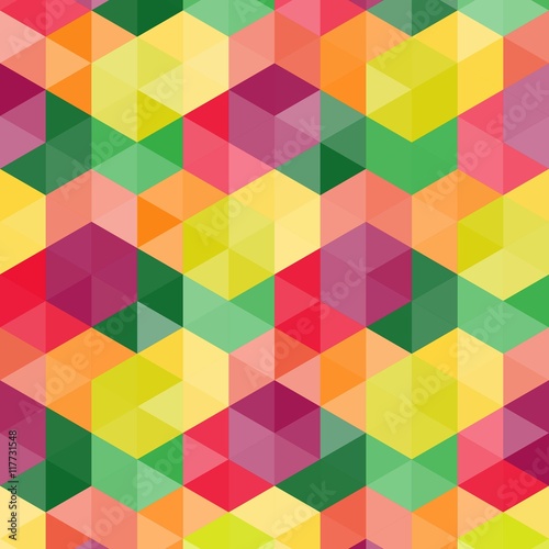 Colorful geometric background