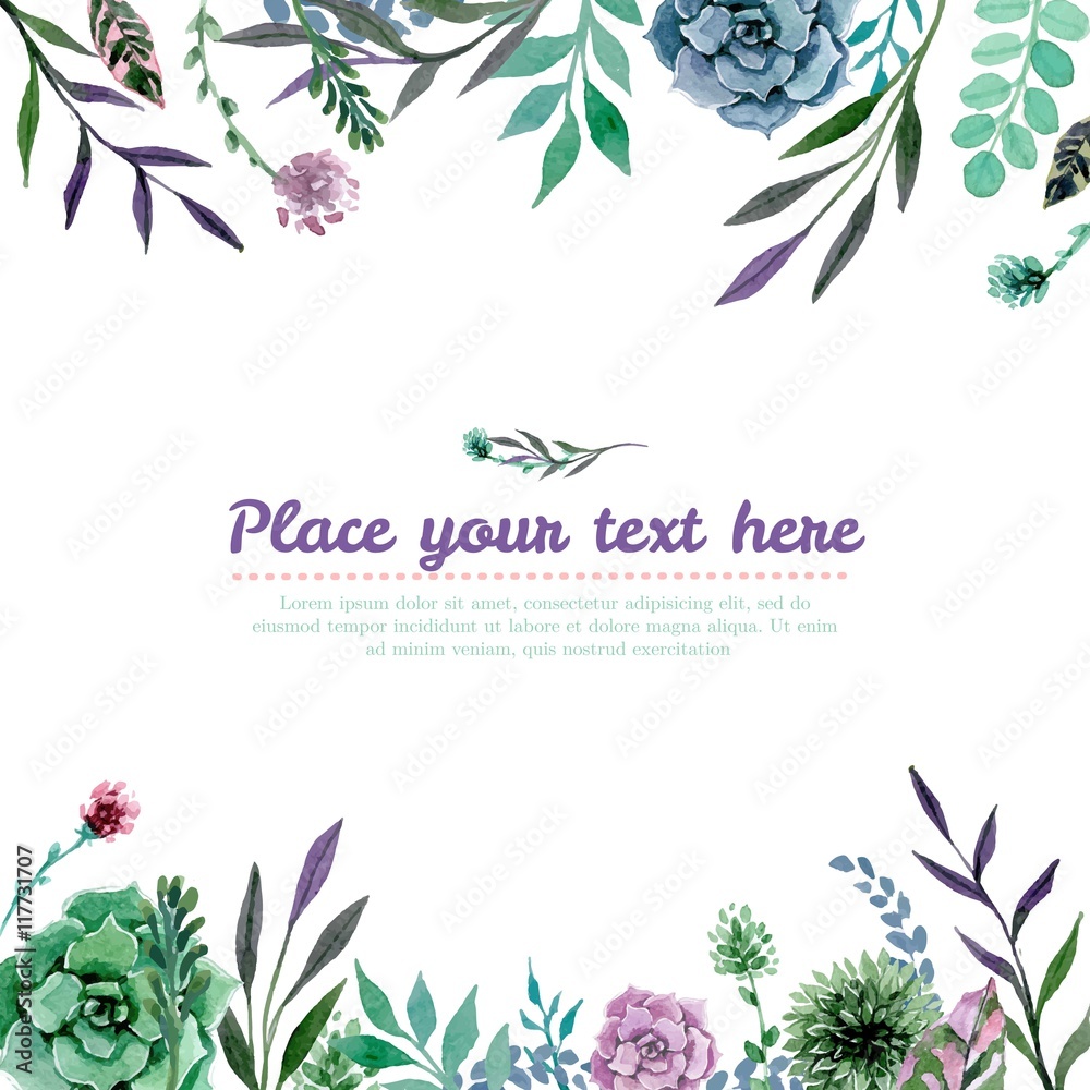 Floral background Floral background