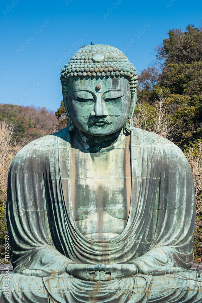 Daibutsu - The Great Buddha of Kotokuin Temple in Kamakura, Kanagawa, Japan Daibutsu - The Great Buddha of Kotokuin Temple in Kamakura, Kanagawa, Japan