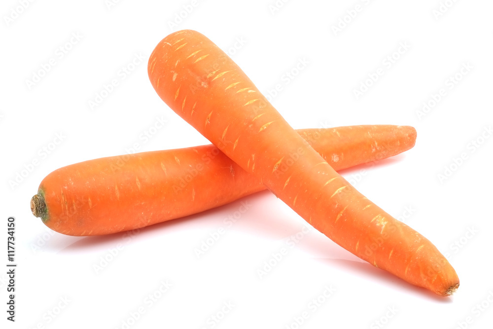 carrot isolated on white background carrot isolated on white background