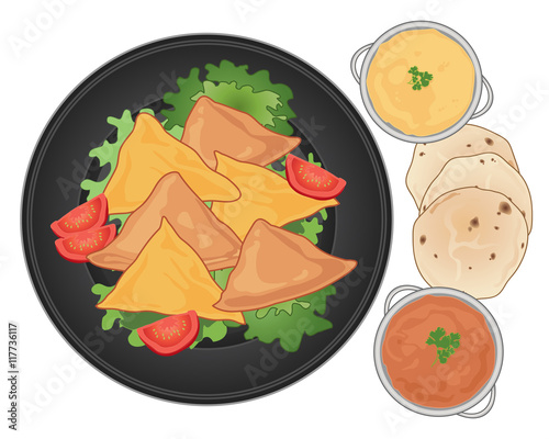 samosa plate
