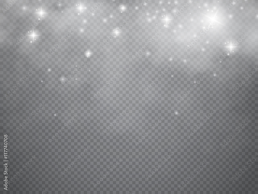 Fog or smoke with glow light isolated transparent special effect. Vector Fog or smoke with glow light isolated transparent special effect. Vector