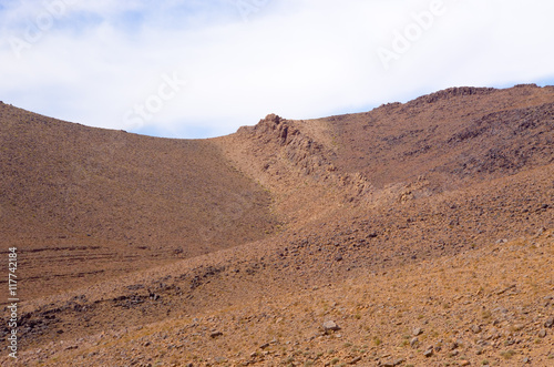 Dry hills of Morocco