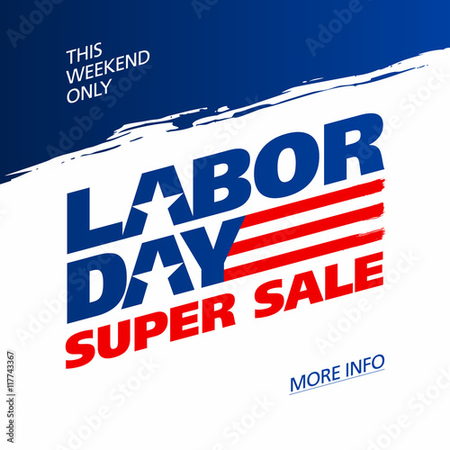 Labor Day Super Sale banner