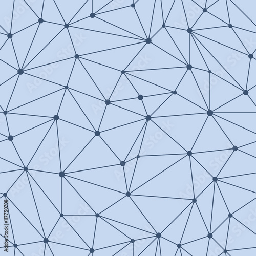 Voronoi Diagramm Netzwerk nahtlos