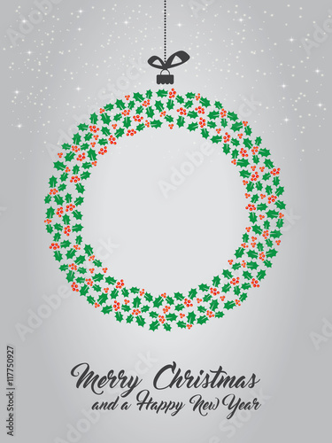 Merry Christmas and Happy New Year Card