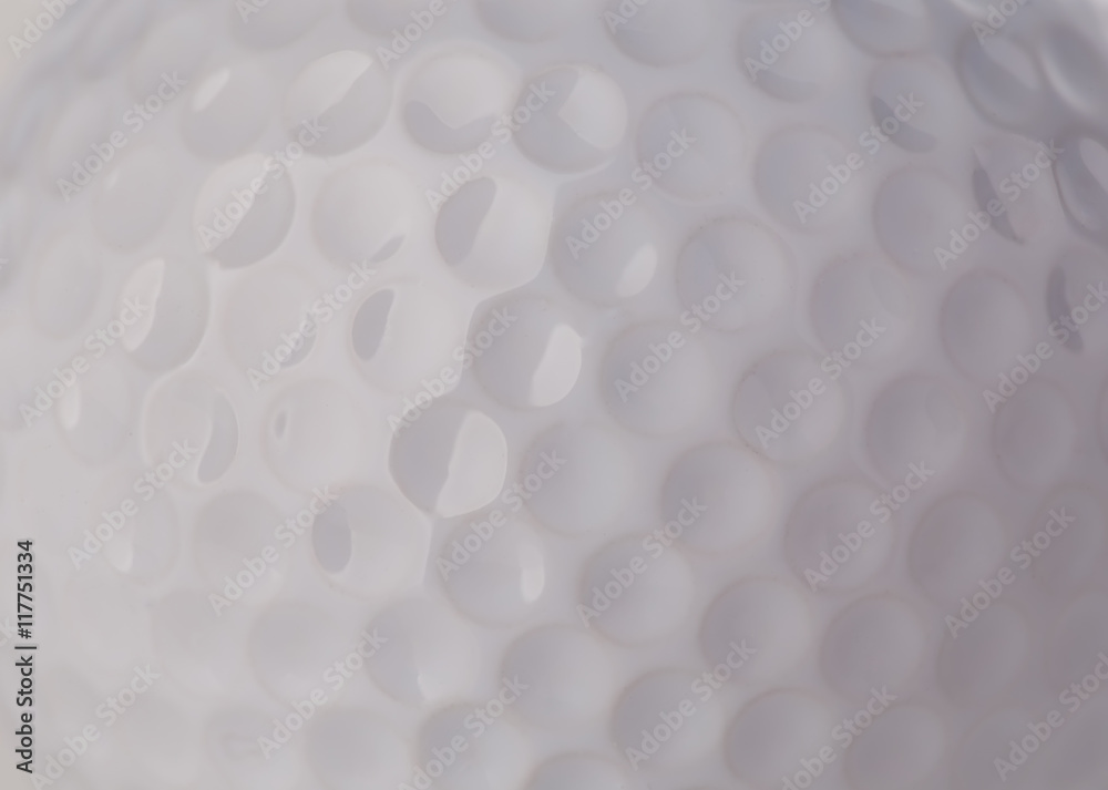 Fototapeta premium Golf ball close-up as a background.