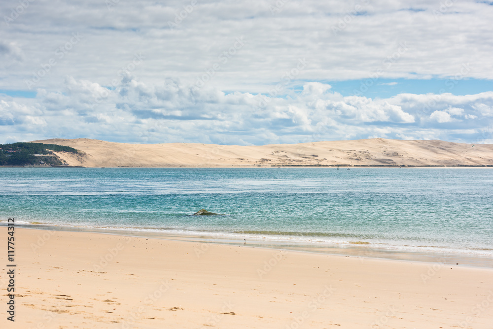 View of The Arcachon Bay, Aquitaine, France