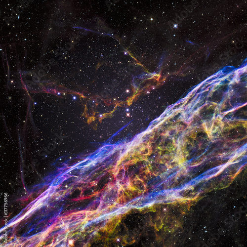 Fototapeta Naklejka Na Ścianę i Meble -  Stars nebula in space. Elements of this image furnished by NASA.