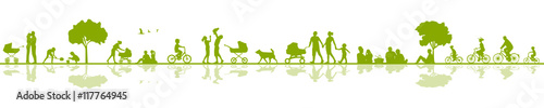 SIlhouette Familien