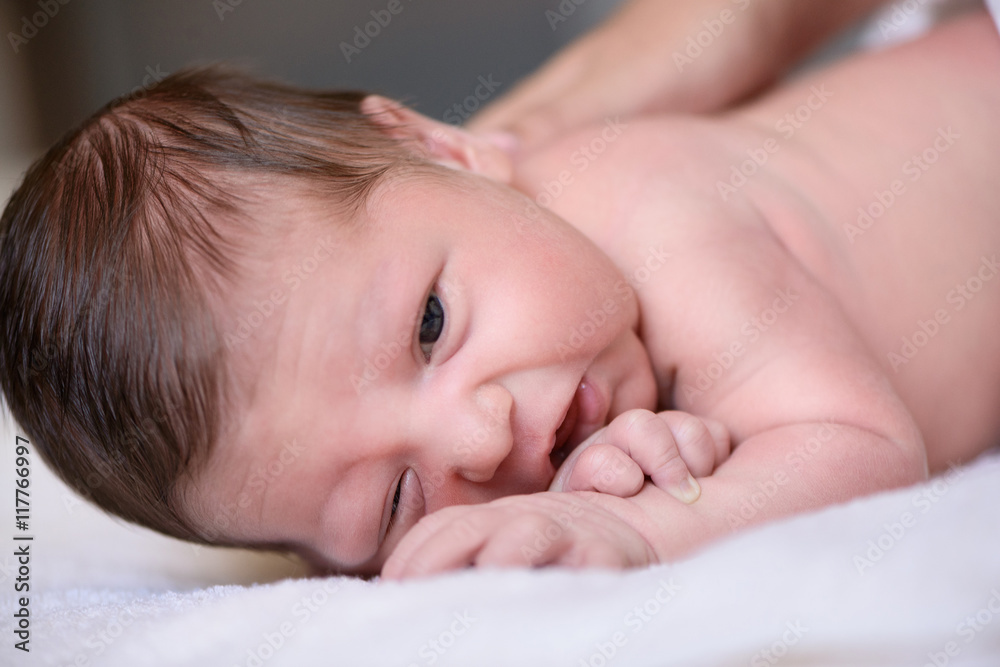 After childbirth newborn baby After childbirth newborn baby