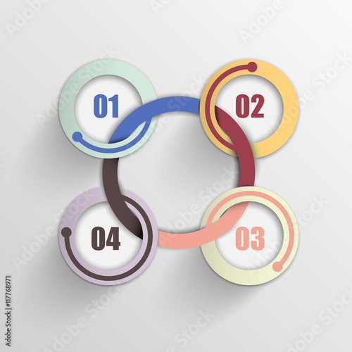 circular corporate design your presentation of numerical data