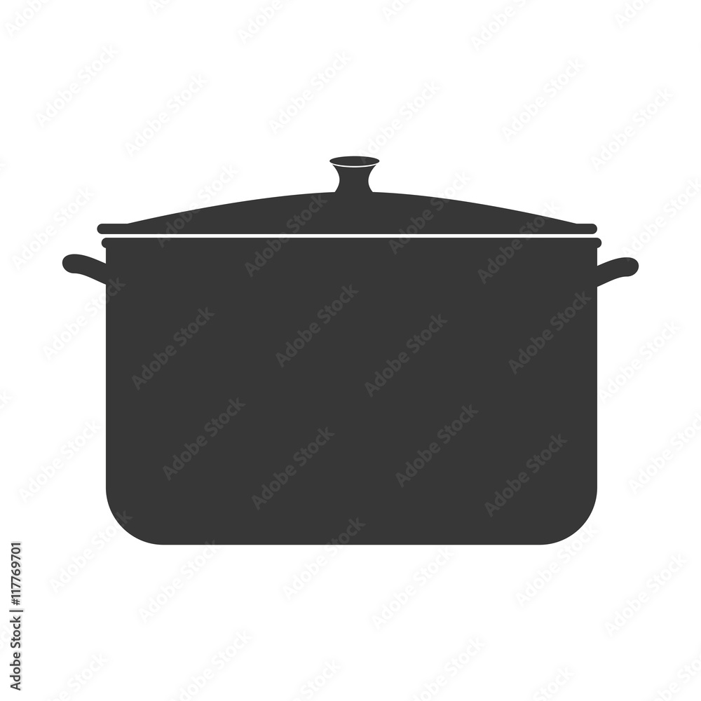 Kitchen dishware isolated flat icon, vector illustration. Kitchen dishware isolated flat icon, vector illustration.