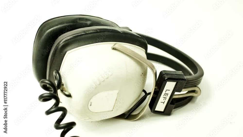 funky equence from vintage headphones