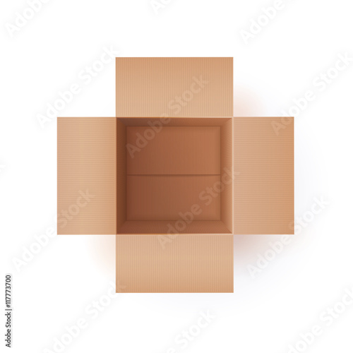 Illustration Of Cardboard Box