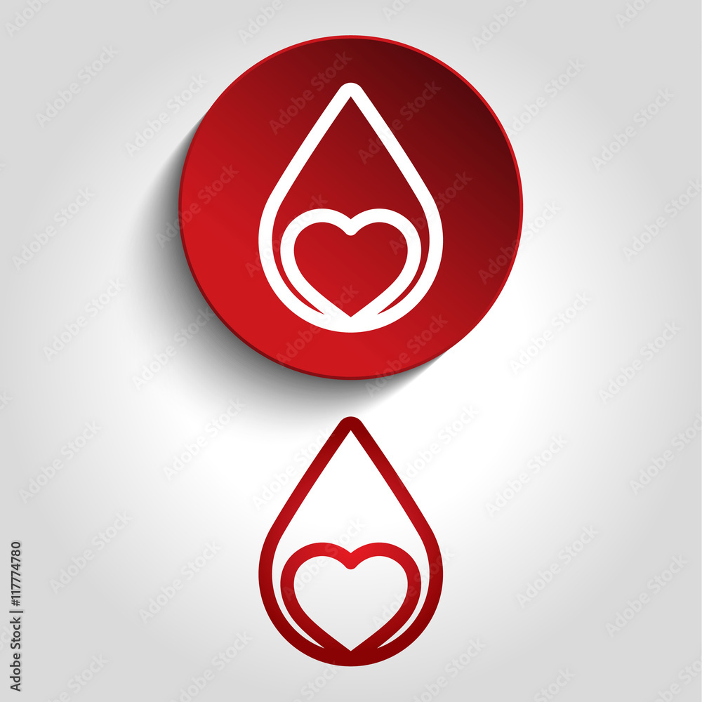 blood logo, icon and symbol vector illustration blood logo, icon and symbol vector illustration