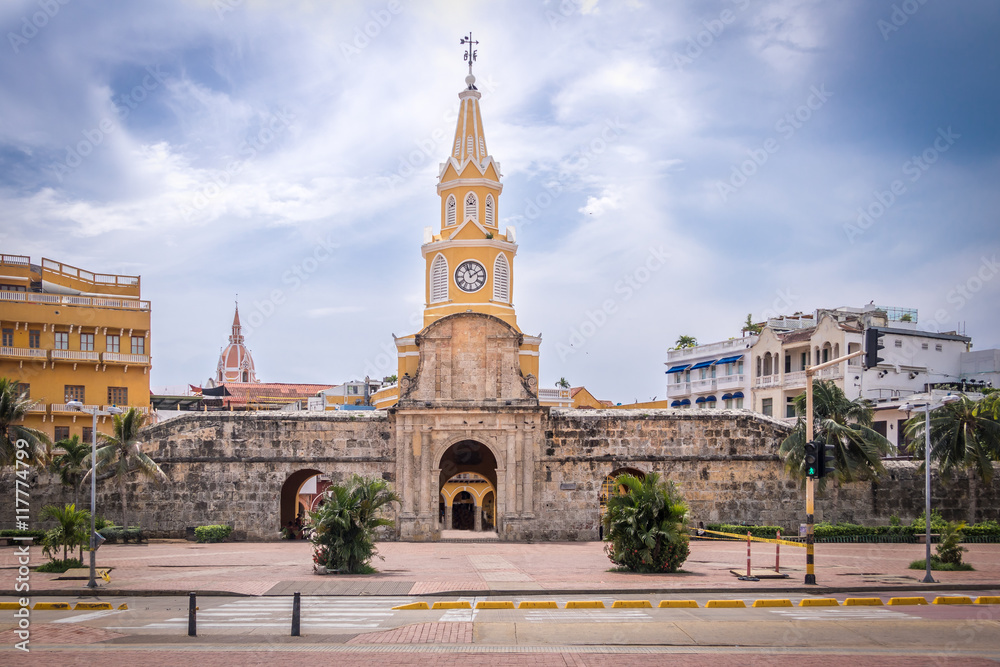 Clock Tower Gate - Cartagena de Indias, Colombia