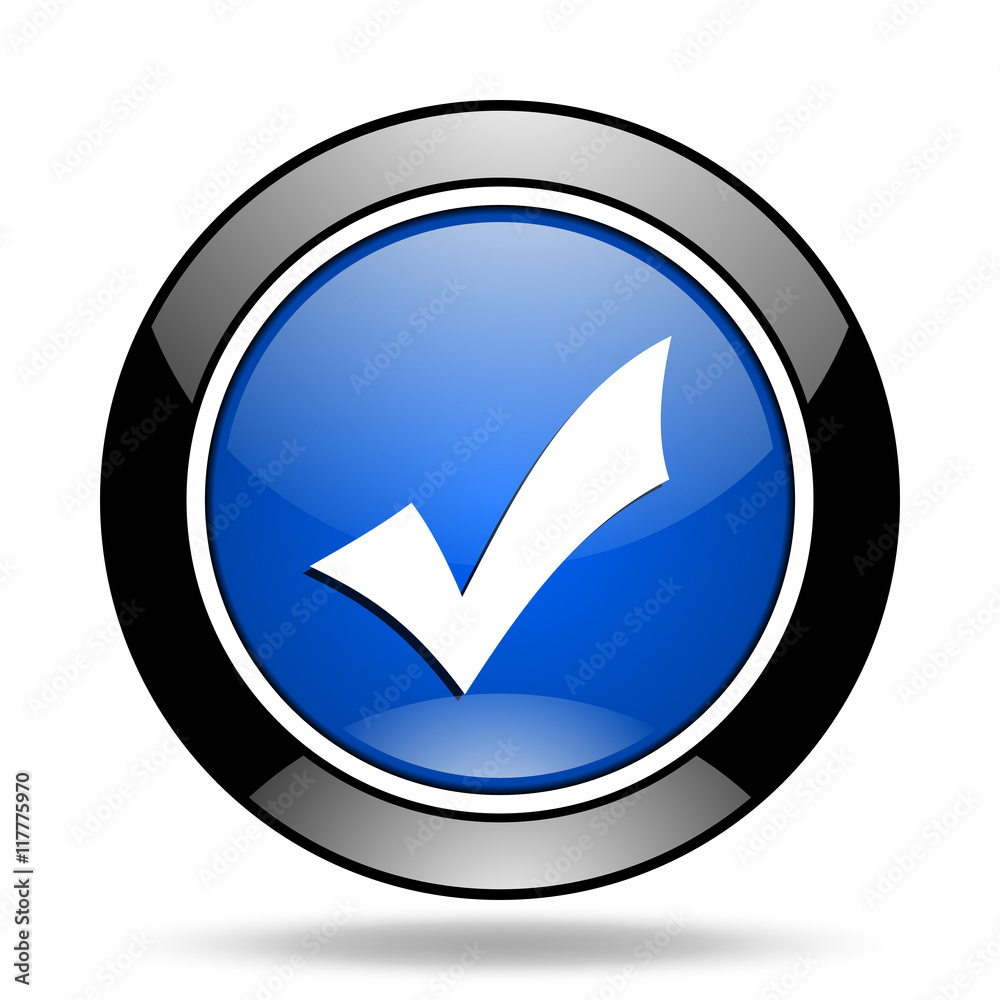 accept blue glossy icon accept blue glossy icon