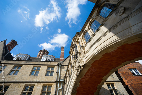 bridge of sighs, university of Oxford, UK
