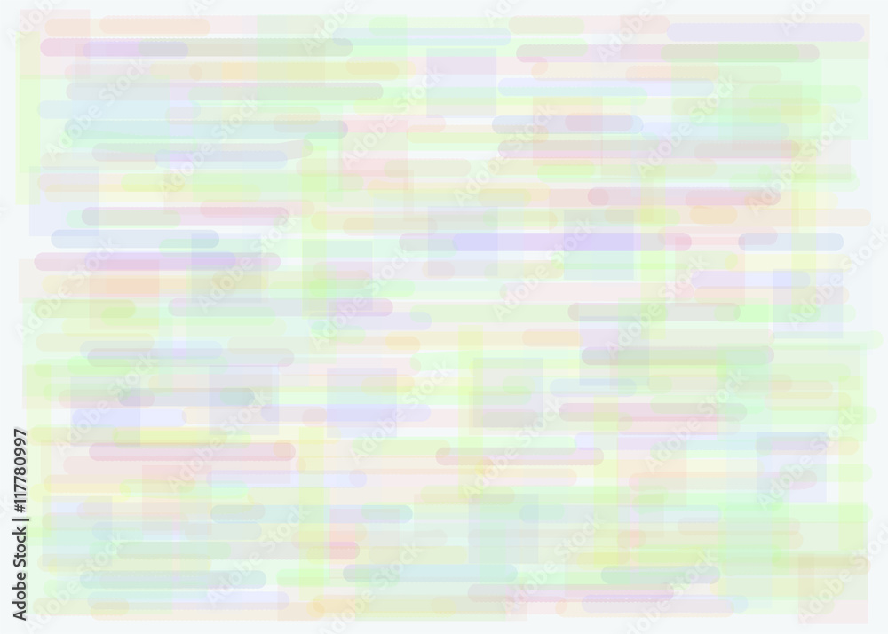 Mistura de cores em linhas e quadriláteros