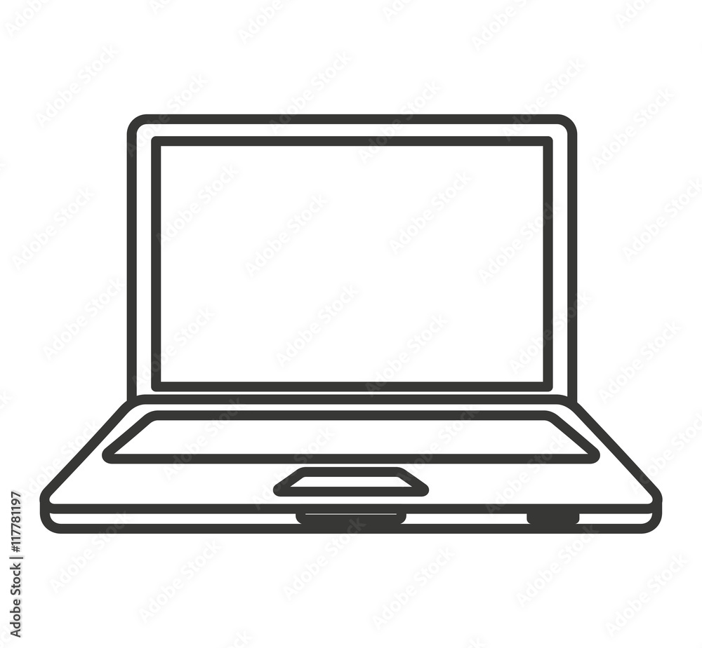 laptop computer portable icon laptop computer portable icon