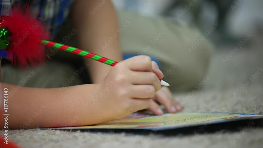 Writing a letter to Santa Clause Writing a letter to Santa Clause