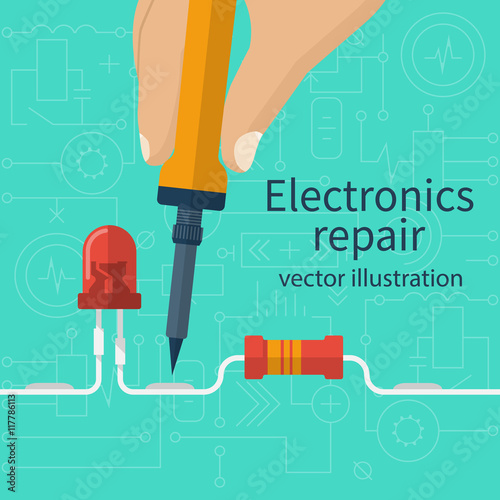 Electronics repair concept