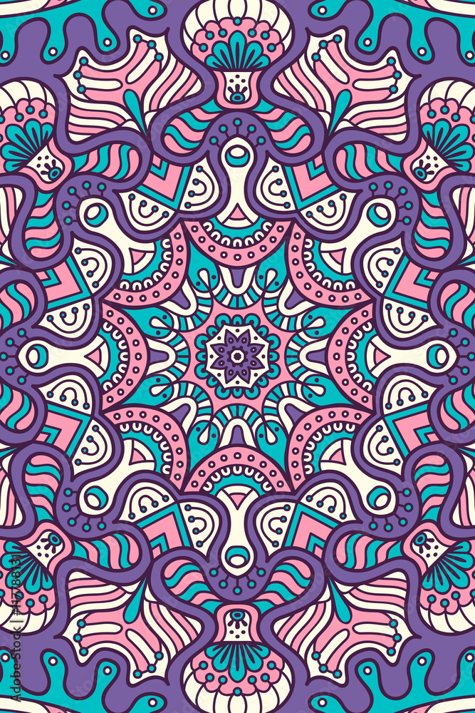 Vector indian Mandala background Vector indian Mandala background