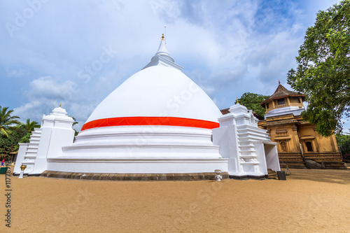 The stupa at the Buddhist temple of Kelaniya, Sri Lanka.
 photo