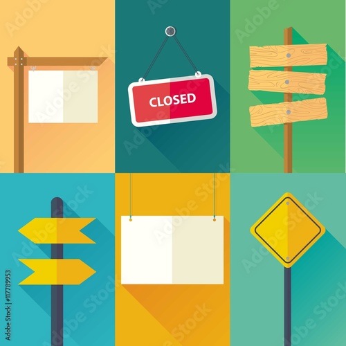 Variety of signs