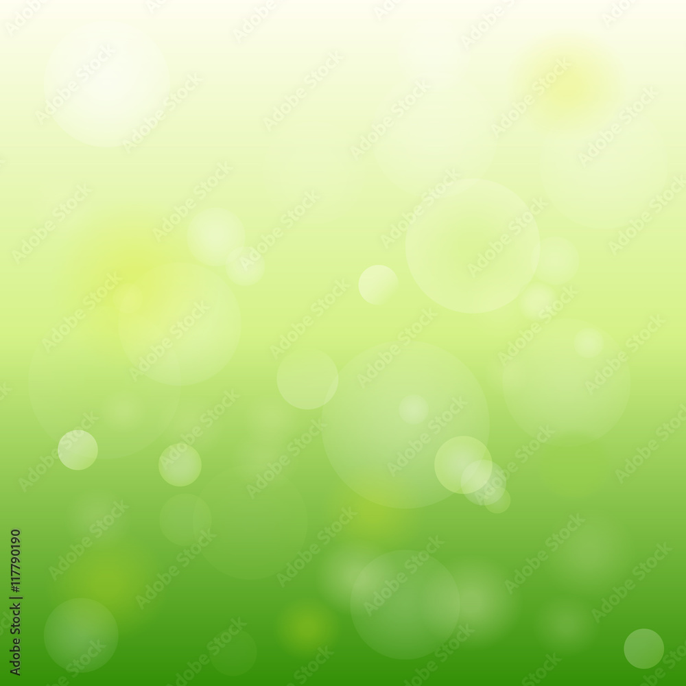 Green bokeh abstract light background. Green bokeh abstract light background.